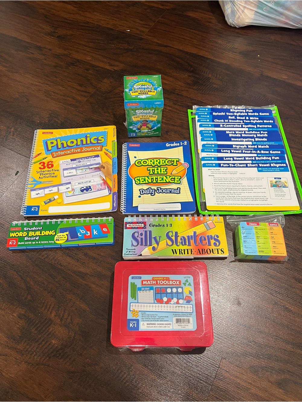 Lakeshore K-2 math reading writing phonics homeschool teacher classroom bundle
